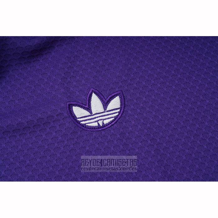 Chandal del Real Madrid Manga Corta 2025-2026 Purpura - Pantalon Corto